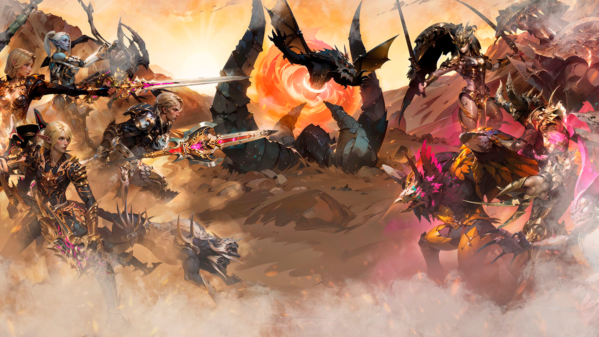 Arte épico de Lineage II
